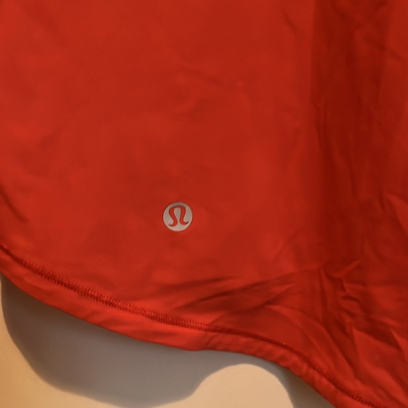 Lululemon Sculpt Long Sleeve in a Burnt Orange Color - Picture 9 of 10